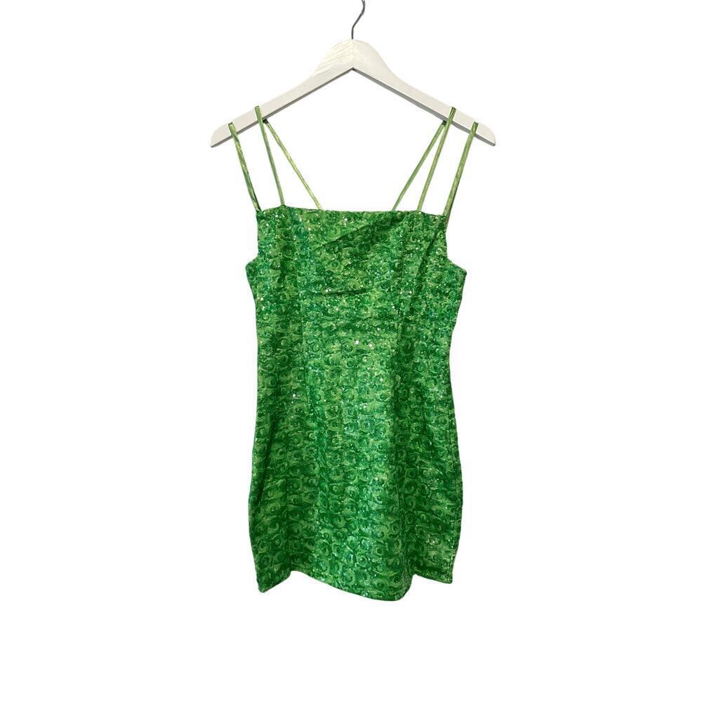 NEW Atoir Size 2 XS Green Crystal Dream Mini Dress Party Birthday Photoshoot - Picture 2 of 12